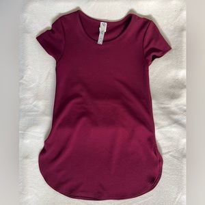 Maroon Dressy Blouse Size Juniors Large